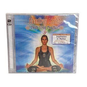 Healing Light Daily Yoga Practice 2 CD Set Guided Practice Music New Sealed 2006